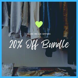 20% Off Bundle of 2 or More Items!